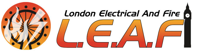 London Electrical and Fire - Logo